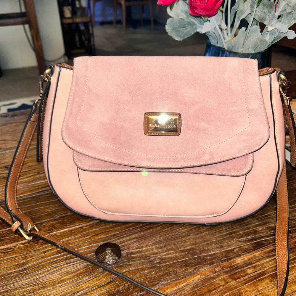Pink Crossbody Bag